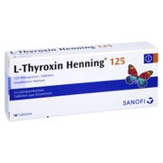 L-thyroxin 125 Henning Tabletten 50 St