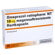 OMEPRAZOL-ratiopharm NT 10 mg magensaftr.Hartkaps. 15 St