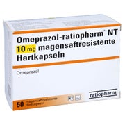 OMEPRAZOL-ratiopharm NT 10 mg magensaftr.Hartkaps. 50 St