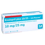 ENALAPRIL plus 10/25-1A Pharma Tabletten 50 St