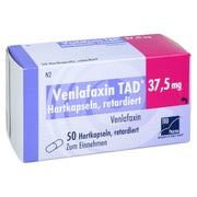 VENLAFAXIN TAD 37,5 mg Hartkapseln retardiert 50 St