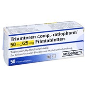 TRIAMTEREN comp.-ratiopharm 50 mg/25 mg Filmtabl. 50 St