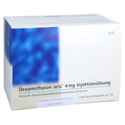 DEXAMETHASON acis 4 mg Injektionslsg.Ampullen 100 St