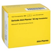 SERTRALIN 50 mg AAA-Pharma Filmtabletten 100 St