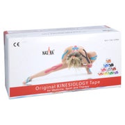 Nasara Kinesiotape 5 cmx5 m rot 6 St