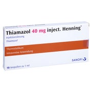 Thiamazol 40 mg Henning Inj.-Amp. 10X1 ml