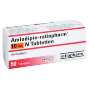 Amlodipin-ratiopharm 10 mg N Tabletten 50 St