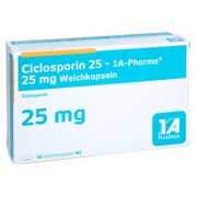 Ciclosporin 25-1a Pharma Weichkapseln 50 St