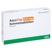 Ascotop 2,5 mg Schmelztabletten 12 St