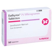 Euthyrox 75 Mikrogramm Tabletten 50 St