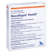 NOVORAPID Penfill 100 E/ml Inj.-Lsg.i.e.Patrone 5X3 ml