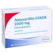 Amoxicillin Stada 1000 mg Filmtabletten 20 St