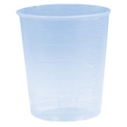 Einnehmeglas Kunststoff 30 ml blau 10 St