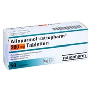 Allopurinol-ratiopharm 300 mg Tabletten 50 St
