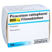 PIRACETAM-ratiopharm 800 mg Filmtabletten 100 St
