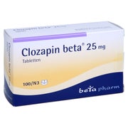 Clozapin beta 25 mg Tabletten 100 St