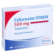 Cefuroxim Stada 500 mg Tabletten 12 St