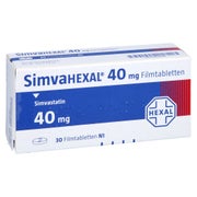 Simvahexal 40 mg Filmtabletten 30 St