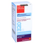 SYMBICORT Turbuhaler 320/9 µg/Dosis 60 ED 1 St