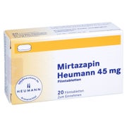 Mirtazapin Heumann 45 mg Filmtabletten 20 St