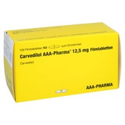 CARVEDILOL 12,5 AAA-Pharma Filmtabletten 100 St