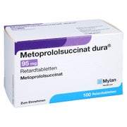 METOPROLOLSUCCINAT dura 95mg Retardtabletten 100 St