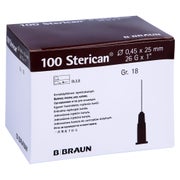 Sterican Kanülen Luer-lok 0,45x25 mm Gr. 100 St