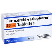 Furosemid-ratiopharm 40 mg Tabletten 20 St