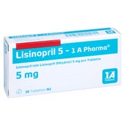 Lisinopril 5-1A Pharma Tabletten 30 St