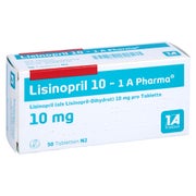 Lisinopril 10-1a Pharma Tabletten 50 St