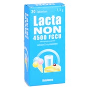 LactaNON 4500 FCCU Laktase-Enzymtabletten 30 St