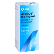 Aerius 0,5 Mg/ml Lösung zum Einnehmen 150 ml
