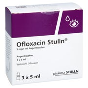 Ofloxacin Stulln 3 mg/1 ml Augentropfen 3X5 ml