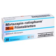 MIRTAZAPIN-ratiopharm 30 mg Filmtabletten 20 St