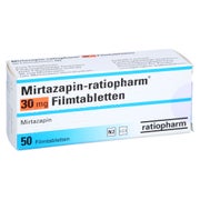 MIRTAZAPIN-ratiopharm 30 mg Filmtabletten 50 St