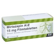 Mirtazapin AbZ 15 mg Filmtabletten 50 St