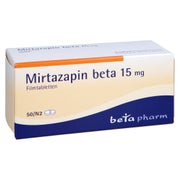 Mirtazapin beta 15 mg Filmtabletten 50 St