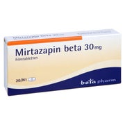 Mirtazapin beta 30 mg Filmtabletten 20 St