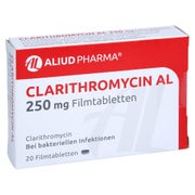 Clarithromycin AL 250 mg Filmtabletten 20 St