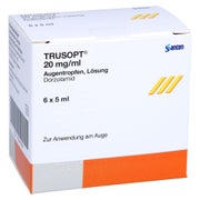 Trusopt 20 Mg/ml Augentropfen B 6X5 ml