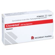 Claversal 250 mg Zäpfchen 10 St
