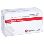 Claversal 250 mg Zäpfchen 30 St
