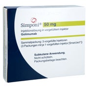 SIMPONI 50 mg 3X1 St