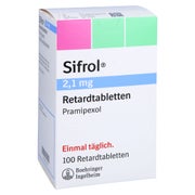 Sifrol 2,1 mg Retardtabletten 100 St