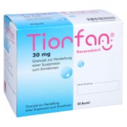 TIORFAN 30 mg Granulat z.Herstell.ein.Susp.z.Einn. 30 St