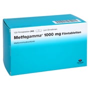Metfogamma 1.000 mg Filmtabletten 120 St