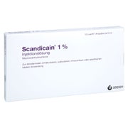 SCANDICAIN 1% Luerfit Ampullen Injektionslösung 10X5 ml