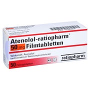 Atenolol-ratiopharm 50 mg Filmtabletten 50 St