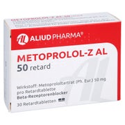 Metoprolol-z AL 50 retard Tabl. 30 St