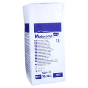 Mullkompressen Matocomp 10x10 cm unst.16 100 St